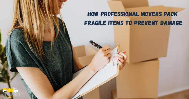 How Movers Pack Fragile Items