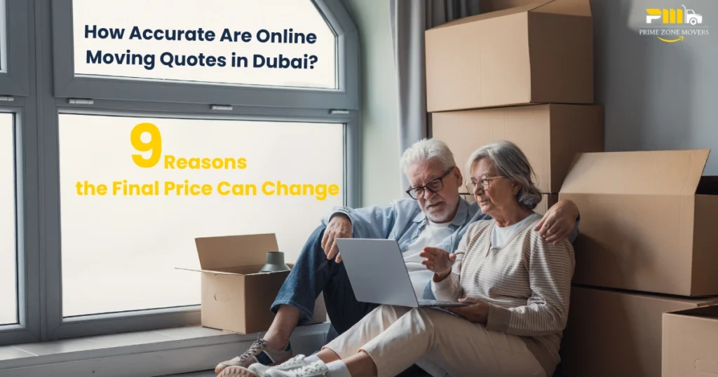 Online Moving Quote Dubai