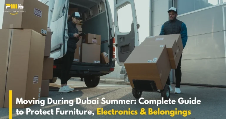 Moving During Dubai Summer