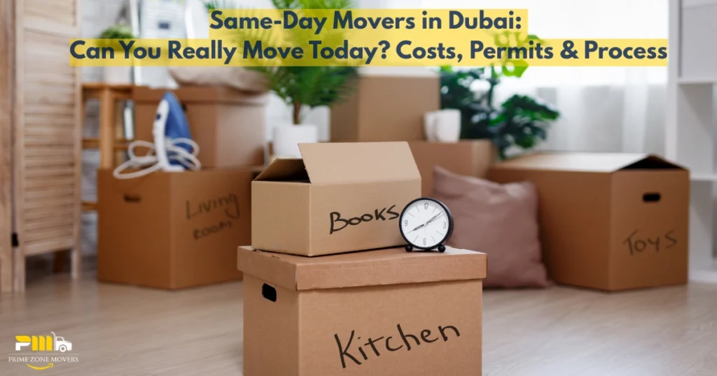 Same-Day Movers in Dubai